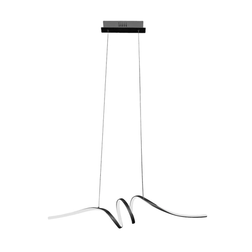 Lampa wisząca - LOOP - czarny - 28W LED - ML1577