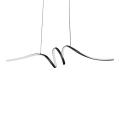 Lampa wisząca - LOOP - czarny - 28W LED - ML1577