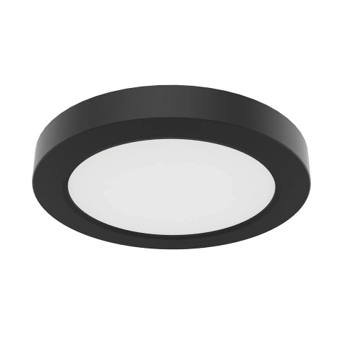 Plafon LED 3CCT - EVORA ROUND CZARNY 6W - ML1789