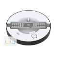 Plafon LED 3CCT - EVORA ROUND CZARNY 6W - ML1789 - barwy światła