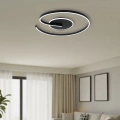 Lampa sufitowa - LORENZO - czarny - 22W LED - ML1848 - realizacja