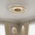 Lampa sufitowa - LORENZO - złoty - 22W LED - ML1849 - realizacja