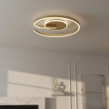 Lampa sufitowa - LORENZO - złoty - 22W LED - ML1849 - realizacja