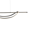 Lampa wisząca - AMBAR - czarny - 35W LED - ML1584