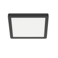 Plafon LED 3CCT - EVORA SQUARE CZARNY 12W - ML1795