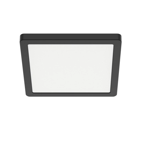 Plafon LED 3CCT - EVORA SQUARE CZARNY 12W - ML1795