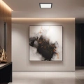 Plafon LED 3CCT - EVORA SQUARE CZARNY 18W - ML1796 - realizacja