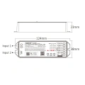 Sterownik LED 5w1 (Matter) - Mono /CCT /RGB /RGB+CCT - 12-48V DC 15A - Wifi - ML5 - Rysunek techniczny