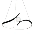 Lampa wisząca - PERLA - czarny - 34W LED - ML1177
