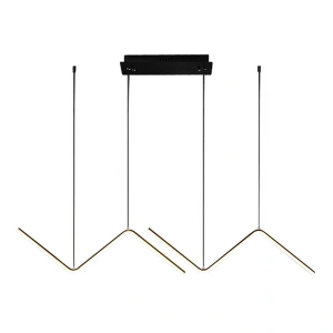 Lampa wisząca - VERTE - czarny - 22W LED - ML1179