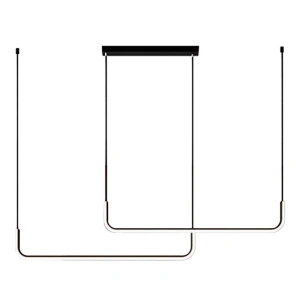 Lampa wisząca - HORIZON - czarny - 22W LED - ML1180