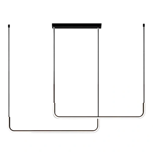 Lampa wisząca - HORIZON - czarny - 22W LED - ML1180