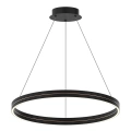 Lampa wisząca - GRAVITY - czarny/złoty - 36W LED - ML1183