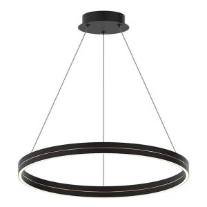 Lampa wisząca - GRAVITY - czarny/złoty - 36W LED - ML1183
