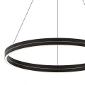 Lampa wisząca - GRAVITY - czarny/złoty - 36W LED - ML1183