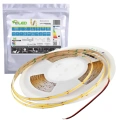 Taśma LED COB 24V 8W 96lm/W ciepła 3000K CRI90+ - rolka 20 metrów