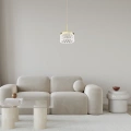 Lampa wisząca - ELEGANCE - złoty - 9W LED - ML0995 - realizacja