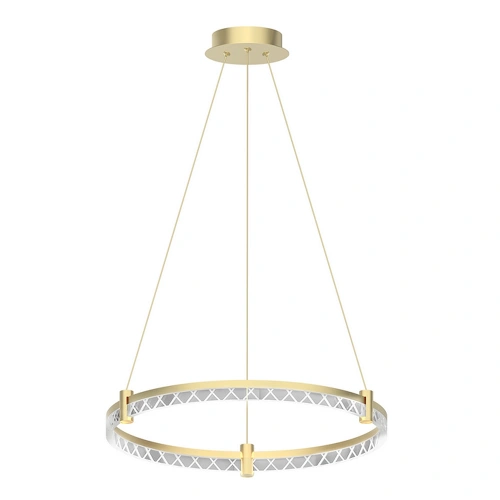 Lampa wisząca - ELEGANCE - złoty - 32W LED - ML0996