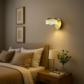 Lampa ścienna - PRECIOSA - złoty - 4W LED - ML2409 - realizacja