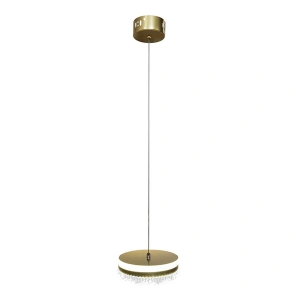 Lampa wisząca - PRECIOSA - złoty - 25W LED - ML0998