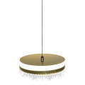 Lampa wisząca - PRECIOSA - złoty - 25W LED - ML0998