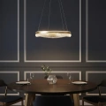 Lampa wisząca - PRECIOSA - złoty - 52W LED - ML0999 - realizacja