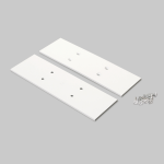 Zaślepka biała do profilu aluminiowego LED VARIO30 - wariant 34 - kpl. 2 szt.  