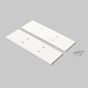 Zaślepka biała do profilu aluminiowego LED VARIO30 - wariant 34 - kpl. 2 szt.  