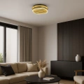 Lampa sufitowa - PRECIOSA - złoty - 36W LED - ML1893 - realizacja