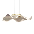 Lampa wisząca - LARGO - złoty - 16W LED - ML1042