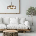 Lampa wisząca - VETRO AMBER - 6W LED - ML1045 - realizacja