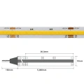 Taśma LED COB CCT 24V 16W 89lm/W (2700-6500K) CRI90+  - sekcja cięcia