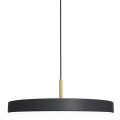 Lampa wisząca - DISC - czarny/złoty - 38W LED - ML1065