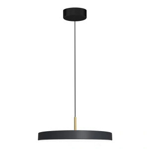 Lampa wisząca - DISC - czarny/złoty - 38W LED - ML1065
