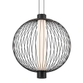 Lampa wisząca - KYOTO - czarny - śr. 43cm - 32W LED - ML0526
