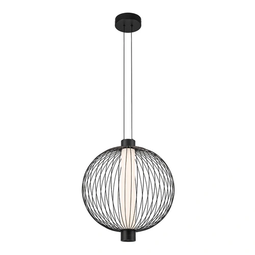 Lampa wisząca - KYOTO - czarny - śr. 43cm - 32W LED - ML0526