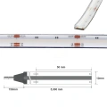 Taśma LED COB CCT 24V 16W 84lm/W (2700-6500K) CRI90+ - hermetyczna IP67 - sekcja cięcia