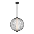 Lampa wisząca - KYOTO - czarny - śr. 54cm - 39W LED - ML0527