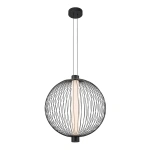Lampa wisząca - KYOTO - czarny - śr. 54cm - 39W LED - ML0527