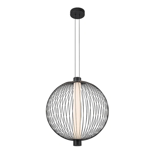 Lampa wisząca - KYOTO - czarny - śr. 54cm - 39W LED - ML0527
