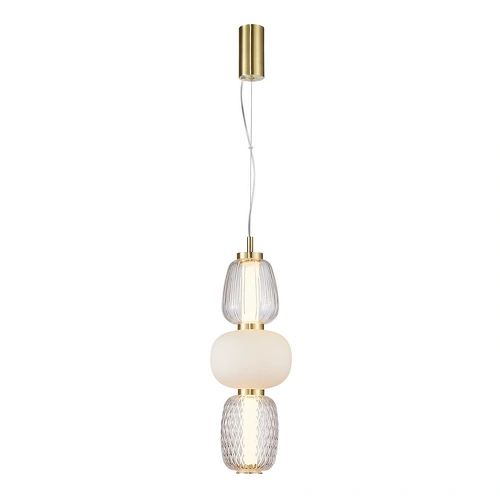 Lampa wisząca - CARO - złoty - 28W LED - ML0363