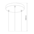 Zawiesie do plafonów LED MAQ - 18W / 24W / 50W - ML0443 - wymiary