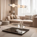 Lampa wisząca - CARO - chrom - 42W LED - ML0366 - realizacja