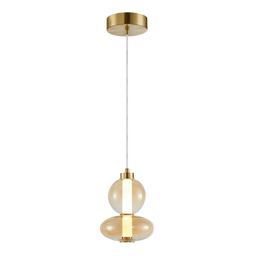 Lampa wisząca - DAPHNE - złoty - 12W LED - ML0345