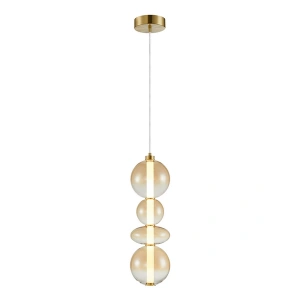 Lampa wisząca - DAPHNE - złoty - 36W LED - ML0346