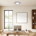 Plafon LED 3CCT - MAQ 32W IP40 Czarny - ML0440 - realizacja