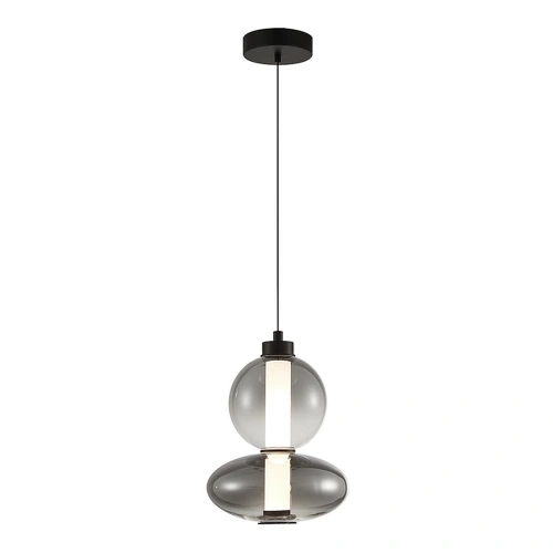 Lampa wisząca - DAPHNE - czarny - 12W LED - ML0344