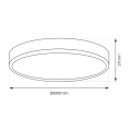 Plafon LED 3CCT - MAQ 40W IP40 Czarny - ML0442 - wymiary