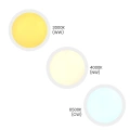Plafon LED 3CCT - MAQ 18W IP40 Biały - ML1660 - barwy światła