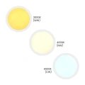 Plafon LED 3CCT - MAQ 32W IP40 Biały - ML1662 - barwy światła
